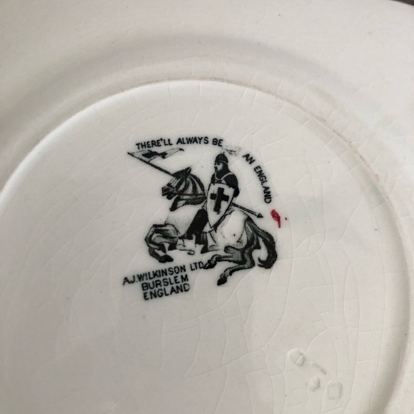 Vtg Windsor Castle Souvenir Plate - Picture 8 of 12